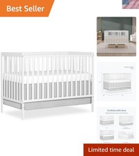 Synergy 5-in-1 Convertible Full-Size Baby Crib with Toddler, Day & Full Bed C... picture