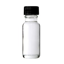 48 Pcs 1/2 OZ [15 ML] Clear Boston Round Glass Vials with cone Caps picture