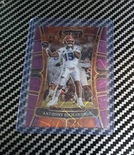 2023 Panini Select Draft Picks Concourse Anthony Richardson #4 Purple Lazer SP picture