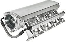 JEGS Fabricated Intake Manifold for GM LS3 and L92 [Polished Aluminum] picture