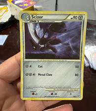 The Pokémon Company Scizor 17/90 HS—Undaunted Holo Rare EN 90 HP 2010 picture
