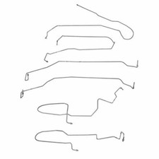 Front Brake Line Kit Fits 2009-18 Chevrolet Silverado 1500 Stainless TKT1401SS picture