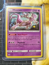 Mewtwo - Pokemon TCG 2019 - Black Star Promo - Holo - SM214   picture