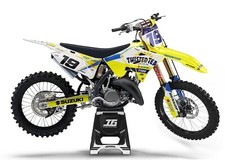 SUZUKI RM POLISPORT RESTYLE 01-08 RM 125 250 GRAPHICS SET  TWISTED TEA picture