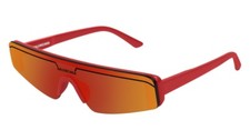NEW Balenciaga EXTREME BB 0003S Sunglasses 004 Red 100% AUTHENTIC picture