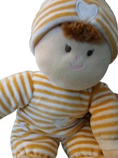 Russ Berrie Baby plush Rattle doll Heart picture