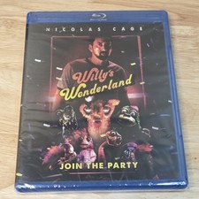 Willy's Wonderland (Blu-ray, 2021) Nicolas Cage Horror Screen Media NEW Sealed picture