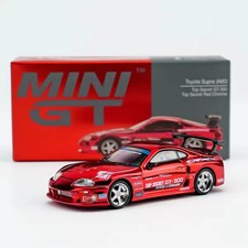 Toyota Supra (A80) TOP SECRET GT-300 Red Chrome Mini GT 1/64 picture