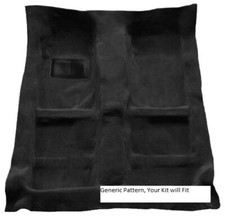 Black Carpet Flooring 1997-2006 Jeep Wrangler LONG CONSOLE Passenger area    picture