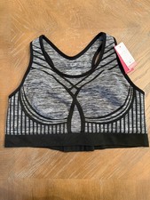 NWT Lane Bryant LIVI Active Seamless Wireless Medium Impact Sports Bra 22/24 picture