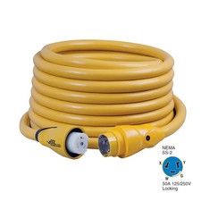 Marinco CS504-50 EEL 50A 125V/250V Shore Power Cordset 50' Yellow picture