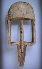 Old Dogon Tribe Carved Wooden Mask Mali picture