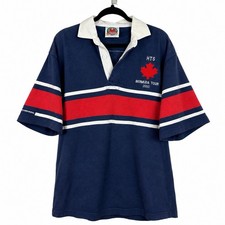 Vintage Barbarian Rugby Shirt XL HTS Bermuda Tour 2000 Canada Maple Leaf #13 picture