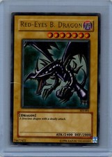 Red-Eyes B. Dragon SDJ-001 Ultra Rare Starter Deck: Joey YGO LP picture