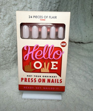 Hello Love-24 Pieces Of Flair Press-On Nails Love 1999 picture