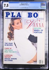 Playboy Magazine Vanna White Cover May 1987 CGC 7.5 Grade picture