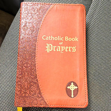 Catholic Book Publishing Catholic Book of Prayers Large Print Imit Leather 2005 picture