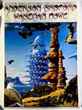 Yes. ANDERSON BRUFORD WAKEMAN HOWE Poster. New Old Stock. Original 1989 Vintage. picture