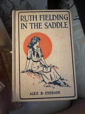 Vintage Ruth Fielding In The Saddle Hardcover Book 1917 picture