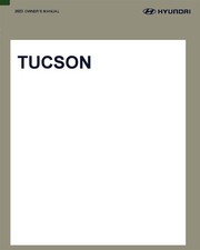 2023 Hyundai Tucson Owner's Manual picture