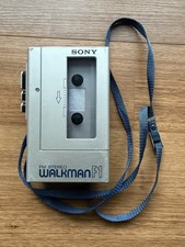 Vintage Sony Walkman WM-F1 FM Stereo Cassette Player Made in Japan picture