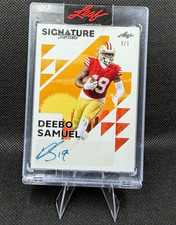Leaf 2023 Signature Series Deebo Samuel 49ers Auto 1/1 BA-DS1 picture