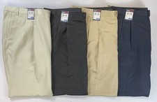Men's TravelSmart RoundTree & Yorke BIG MAN Classic Fit Pleated Microfiber Pants picture