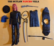 Outlaw Pancho Villa custom figure + 10 accessories Marx Knight Johnny West picture
