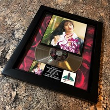 Selena Quintanilla ( Amor Prohibido ) Platinum Music Award Vinyl LP Record CD picture