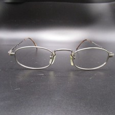 Bella Italia Eyeglass Frames Antique Silver Oval 45-22/140 Full Rim Metal China picture