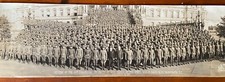 WWI Military Panoramic Photo 1917 - 20th Engineers departing for France  picture