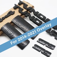 7Pcs Blackout Badge for Tundra Overlay Emblem Kit 2014-2021 PT948-34181-02 picture