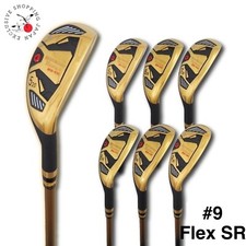 MUTSUMI HONMA Club MH030 Utility Hybrid Iron #9 Flex-SR Graphite Shaft Men Right picture