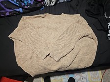 Sonoma Goods for Life Beige Knit Sweater picture