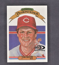 2001 DONRUSS DIAMOND KINGS REPRINTS MISSING SERIAL NEVER SEEN #3 TOM SEAVER REDS picture