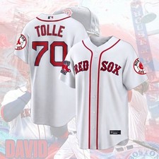 Payton Tolle #70 Boston Red Sox Jersey 2026 Baseball Jersey Fan Shirt Size S-5XL picture