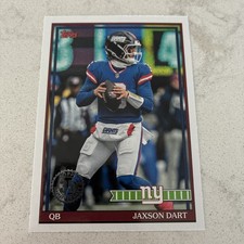Topps 2026 Flagship - 35th Anniversary Jaxson Dart Giants #91TF-33 picture