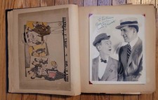 Billy B. Van Vaudeville Scrapbook James J. Corbett Georges Mills NH Photos Actor picture