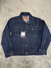 NWT Filson Unlined Denim Short Cruiser Rinsed Indigo Blue Mens Button USA XS picture