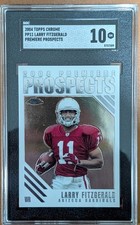 2004 Topps Chrome #PP11 Larry Fitzgerald Premiere Prospects SGC 10 picture