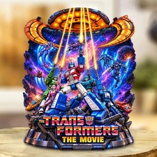 The Transformers: The Movie Custom Shape Acrylic Plaque picture