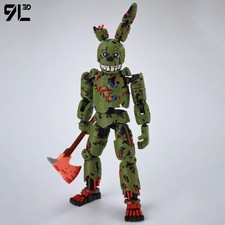 9L3D Printed FNAF Freddy Fazbear's Pizza Springtrap Toys Action Figures Anime Mo picture