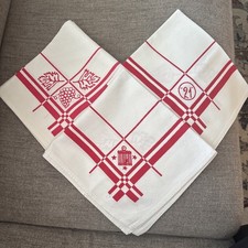 Vintage 21 Club New York Cloth Napkins Set Of 3 picture