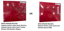 Wella Color Swatch BINDER NEW - MINI (KP and CT only) OR MEGA (KP, CT, SF, etc) picture