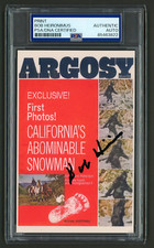 Bob Heironimus Signed Photo (PSA) Patterson-Gimlin Film Famous Bigfoot Hoax picture
