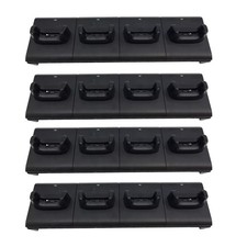 Lot of 4 Zebra 4-Slot Cradle Charger CRD4S-RFD8500-1R for barcode scanner picture