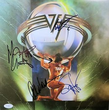 Van Halen, 12x12 5150 Album size autographed reproduction print signed (copy) picture