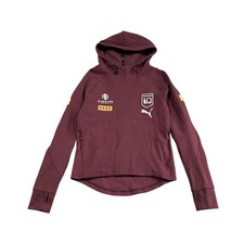 Queensland Maroons Jumper Womens XS Puma Hoodie High Neck Winter Pullover picture