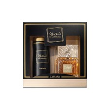 Lattafa Unisex Khamrah 2pcs EDP Gift Set Fragrances 6290362345794 picture