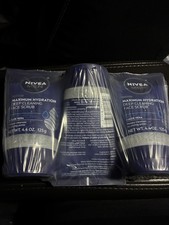 3x NIVEA MEN Maximum Hydration Deep Cleaning Face Scrub Aloe Vera 4.4oz Lot Pack picture